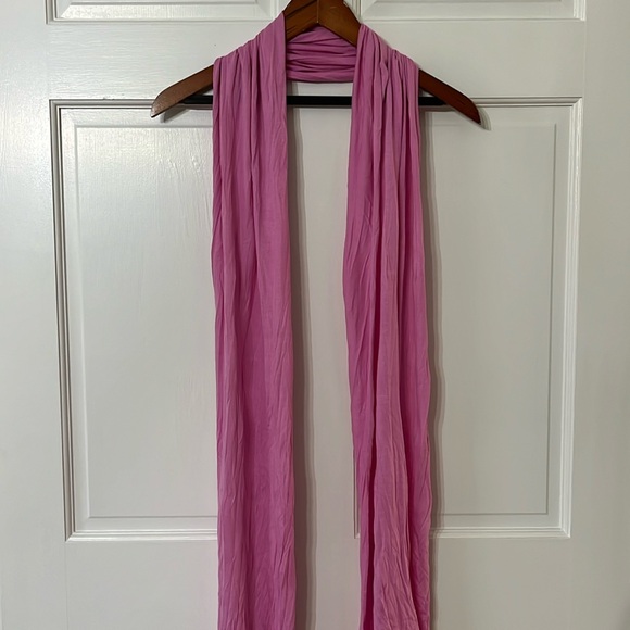 Pink Lightweight Summer or Spring Scarf - Picture 1 of 4